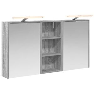 vidaXL Juego de Muebles de Ba&ntilde;o 3 pcs 116 x 16 x 62,5 cm