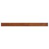 vidaXL Umbral de Ventana Madera Marr&oacute;n 160 x 15 x 4,5 cm PVC