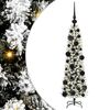 vidaXL &Aacute;rbol de Navidad artificial Blanco 120 cm PVC, Metal y Pl&aacute;stico