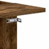 vidaXL Mesa Auxiliar Roble ahumado 35 x 40 x 55 cm