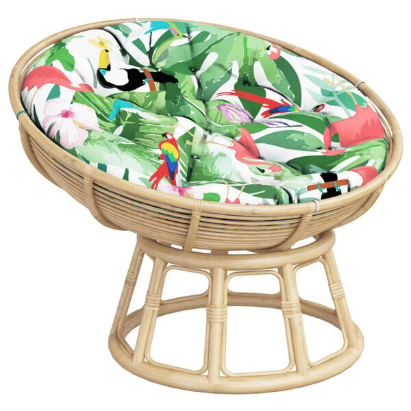 vidaXL Coj&iacute;n redondo tela Oxford multicolor &Oslash; 100x11 cm