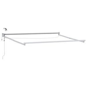 vidaXL Estructura de toldo retr&aacute;ctil el&eacute;ctrico 2,5 x 2 m Aluminio