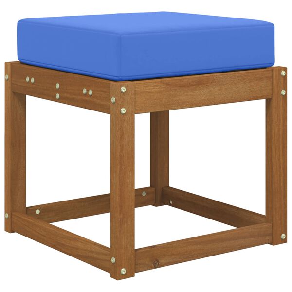 vidaXL Coj&iacute;n de asiento de exterior Tuquesa 40 x 40 x 8 cm