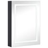vidaXL Mueble de ba&ntilde;o con espejo LED 50x13x70 cm