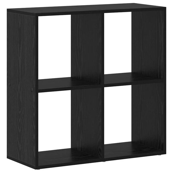 vidaXL Librer&iacute;a Roble Negro 69,5 x 29 x 69,5 cm Madera de ingenier&iacute;a