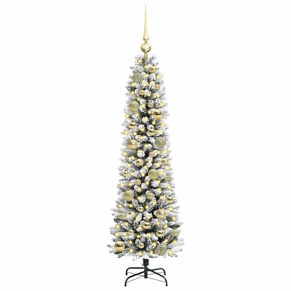 vidaXL &Aacute;rbol de Navidad artificial 120 cm PVC, Metal y Pl&aacute;stico