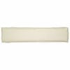vidaXL Juego de Cojines para Palets 2 pcs Crema 180 x 40 x 8 cm