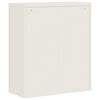 vidaXL Armario archivador de acero blanco 90x40x145 cm