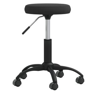 vidaXL Silla de comedor de terciopelo negro