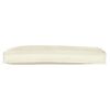 vidaXL Juego de cojines de paleta 2 pcs Crema 100 x 40 x 8 cm