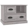vidaXL Mesita de noche gris Sonoma 60x39x45 cm