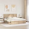 vidaXL Estructura de cama Sonoma 180 x 200 cm Madera de pino macizo