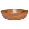 vidaXL Lavabo de madera maciza de teca &Phi;40x10 cm