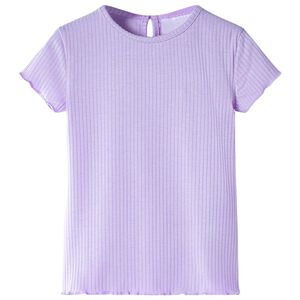 Camiseta infantil color lila 104