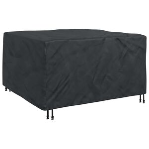 vidaXL Funda para muebles Liso Negro 150 x 150 x 75 cm 420D