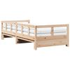 vidaXL Sof&aacute; cama nido con colchones madera maciza de pino 90x200 cm