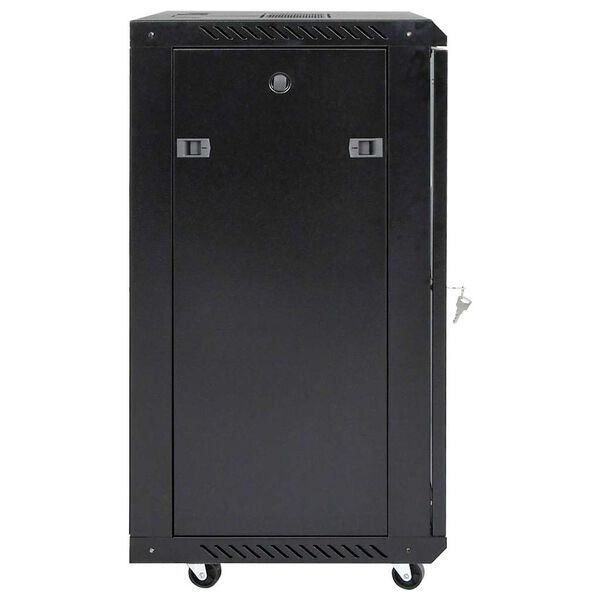 vidaXL Rack de servidores 15U 19" IP20 negro 60x45x86 cm