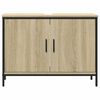 vidaXL Armario lavabo ba&ntilde;o madera ingenier&iacute;a roble Sonoma 80x30x60 cm