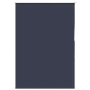 vidaXL Estor Enrollable Opaco marino 105x130 cm Tela Ancho 100,7 cm