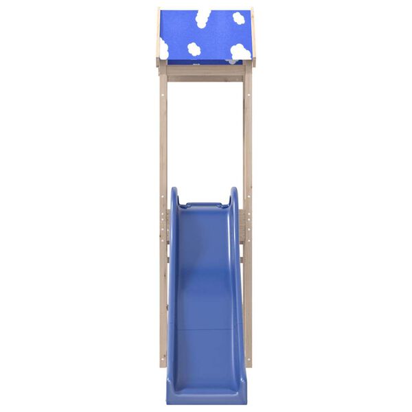 vidaXL Parque infantil de exterior de madera maciza de pino