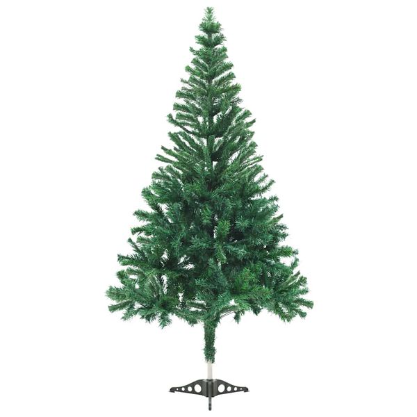 vidaXL &Aacute;rbol de Navidad artificial con luces y bolas 230 ramas 120 cm