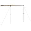 vidaXL Toldo para autocaravanas y caravanas 2x2,5x2,15 m beige