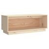 vidaXL Mueble de TV de madera maciza de pino 90x35x35 cm