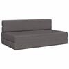 vidaXL Sof&aacute; Cama Plegable Gris Claro 152 x 86,5 x 60 cm Tela