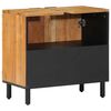 vidaXL Gabinete de Lavabo para Ba&ntilde;o con puerta Madera de Acacia S&oacute;lida