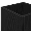 vidaXL Soporte de Sombrilla Roble Negro 20 x 20 x 55,5 cm
