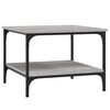 vidaXL Mesa de centro madera de ingeniería gris Sonoma 55x55x40 cm