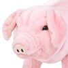 vidaXL Cerdito de peluche de pie rosa XXL