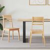 vidaXL Sillas de comedor 2 pcs Natural 43 x 54 x 89 cm
