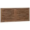 vidaXL Cabecero de Cama Natural Madera de teca maciza