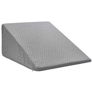 vidaXL Almohada para Piernas Gris 60 x 50 x 30 cm Espuma Viscoel&aacute;stica