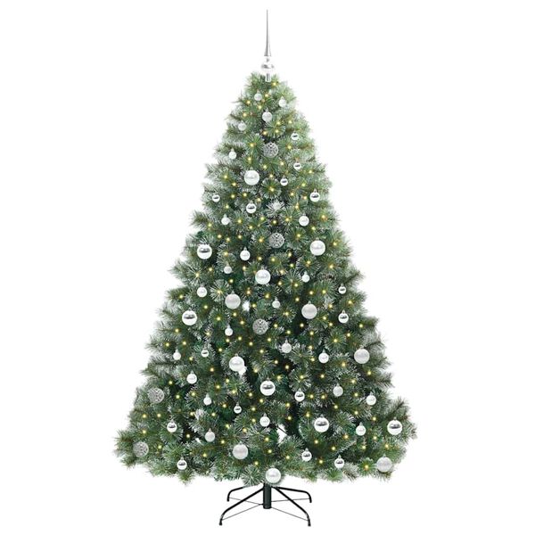vidaXL &Aacute;rbol de Navidad artificial con 300 LED Verde 180 cm PE y PVC