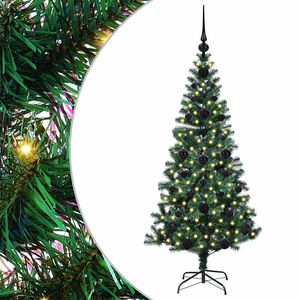 vidaXL &Aacute;rbol de Navidad Artificial Preiluminado Verde 120 cm