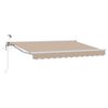 vidaXL Toldo Retr&aacute;ctil El&eacute;ctrico Beige 2,5 x 2 m