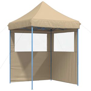 vidaXL Carpa de Fiesta Beige 200 x 200 x 306 cm Tela Oxford