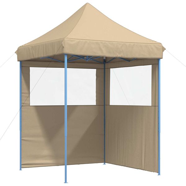 vidaXL Carpa de Fiesta Beige 200 x 200 x 306 cm Tela Oxford