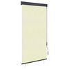 vidaXL Estor enrollable de exterior color crema 80x250 cm