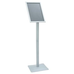 vidaXL Soporte de cartel pedestal 32 x 27 x 119 cm Hierro fundido