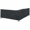 vidaXL Funda para muebles Negro 260 x 210 x 80 cm Tela Oxford 210D