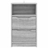 vidaXL Mesa de Noche Gris Sonoma 40 x 30 x 467 cm Madera contrachapada
