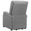 vidaXL Sill&oacute;n elevable tela gris claro