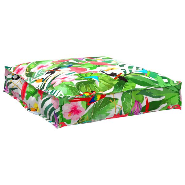 vidaXL Juego de Cojines para Palets 2 pcs Jungla tropical Tela Oxford