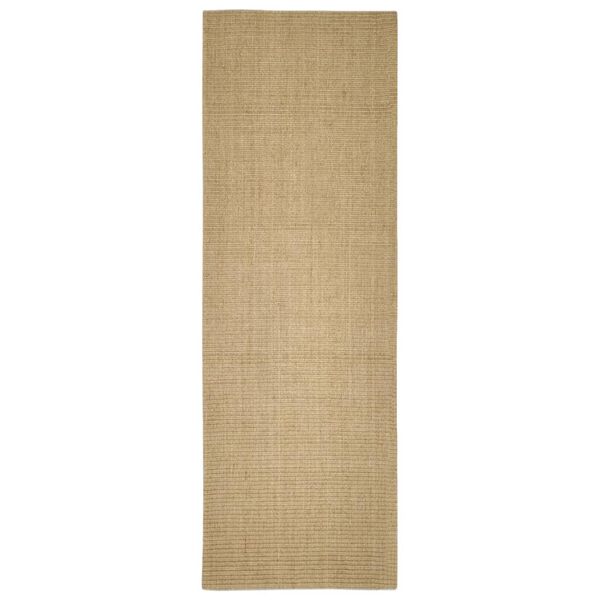 vidaXL Alfombra de sisal para rascador 100x300 cm