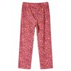 Pijama infantil de manga larga rosa viejo 116