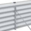 vidaXL Arriate elevado 485 x 100 x 36 cm Acero Galvanizado