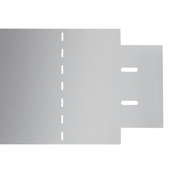 vidaXL Set 5 paneles divisorios flexibles acero galvanizado 100x14 cm